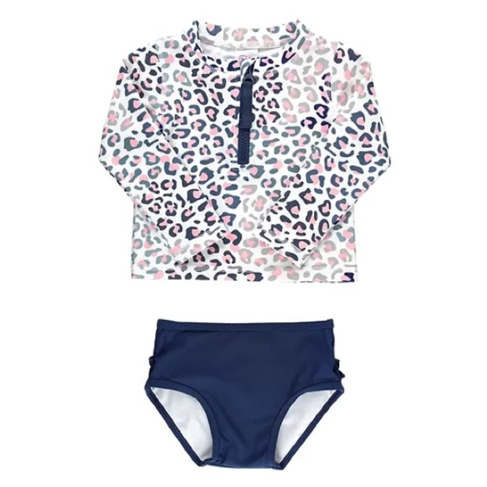 Cool Leopard Two-Piece Swimsuit